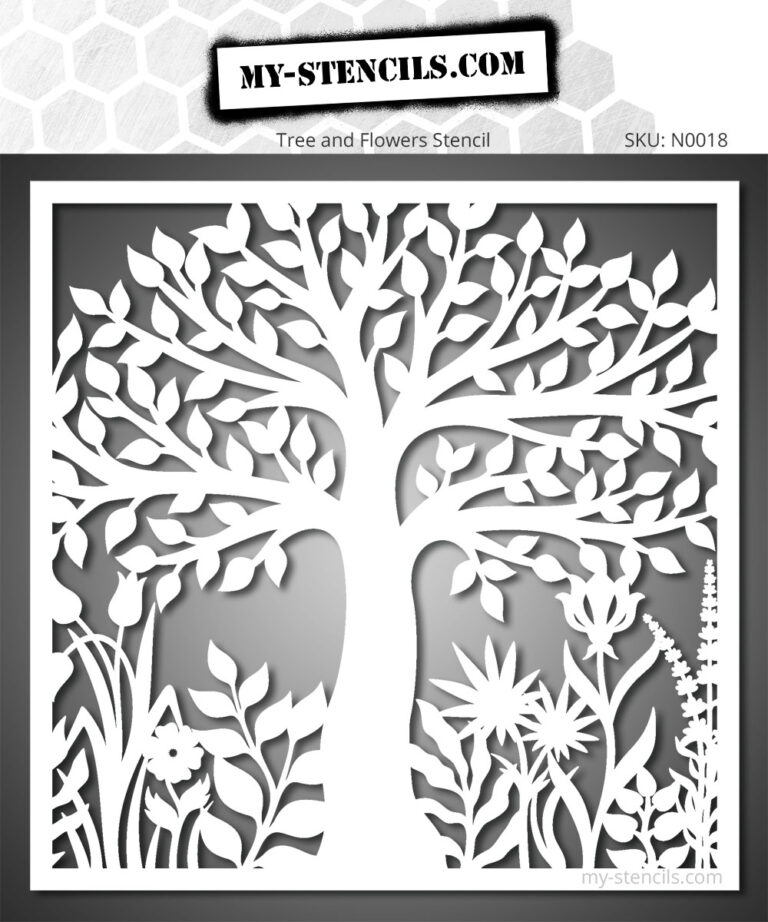 Nature Stencils: Trees, Leaves for Green Decor