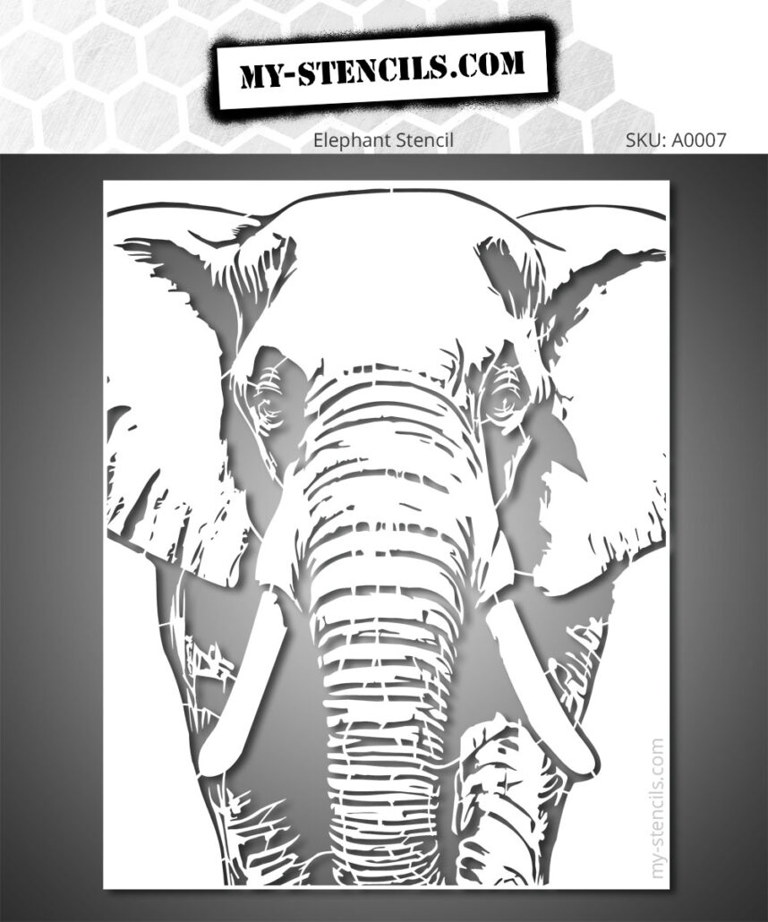 elephant-stencil