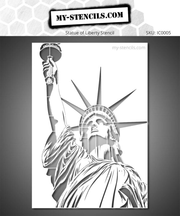 Statue Of Liberty Stencil