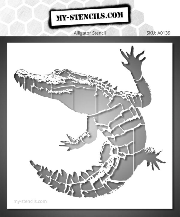 Alligator Stencil