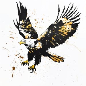 Eagle Stencil