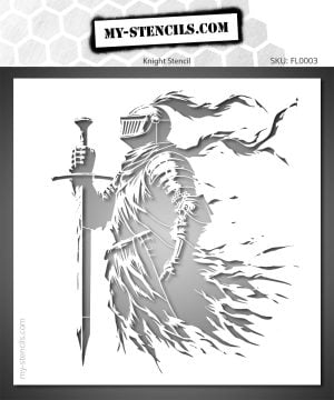 Oathbound Knight Stencil