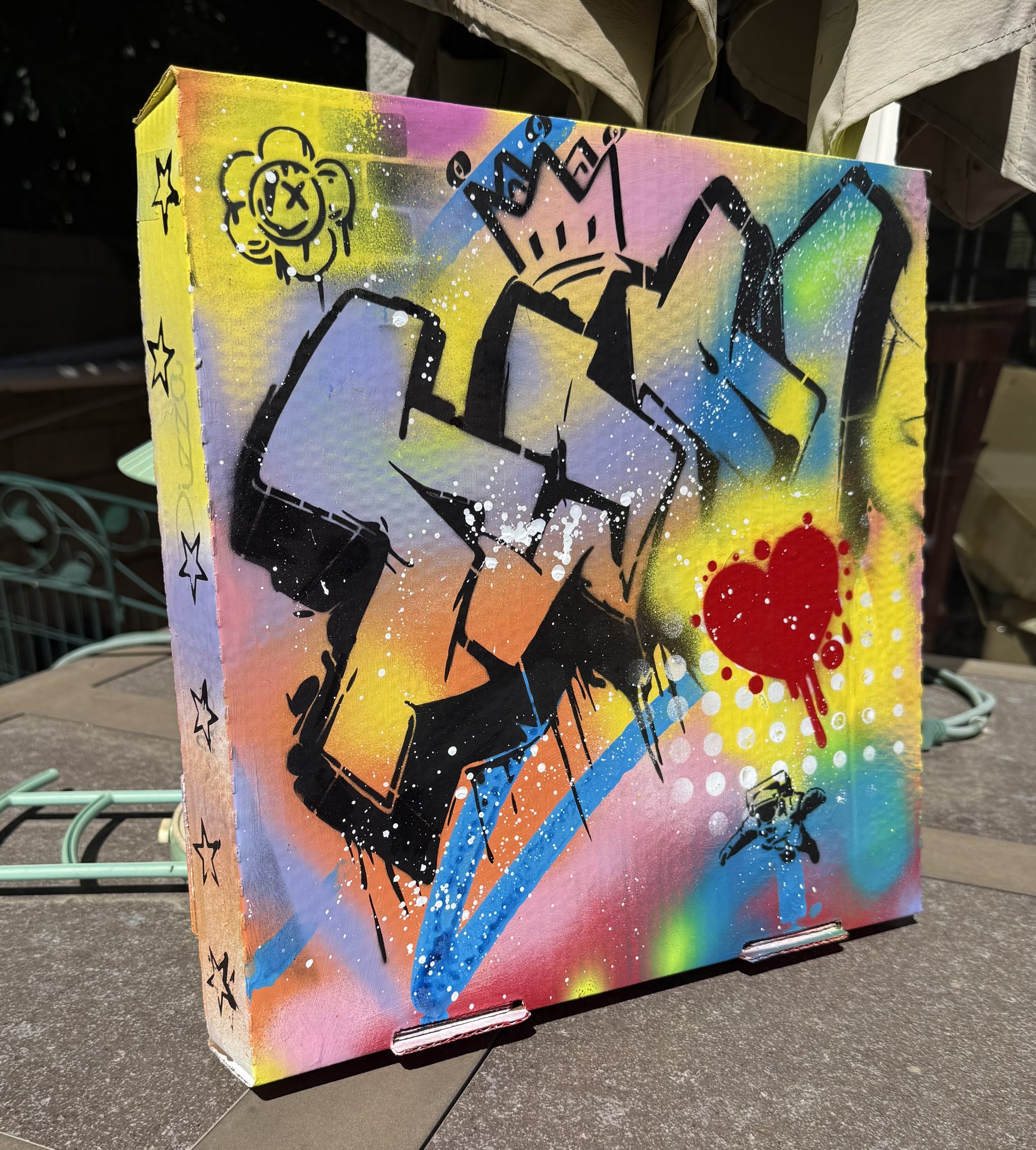 Abstract Graffiti Stencil - GR0002 photo review