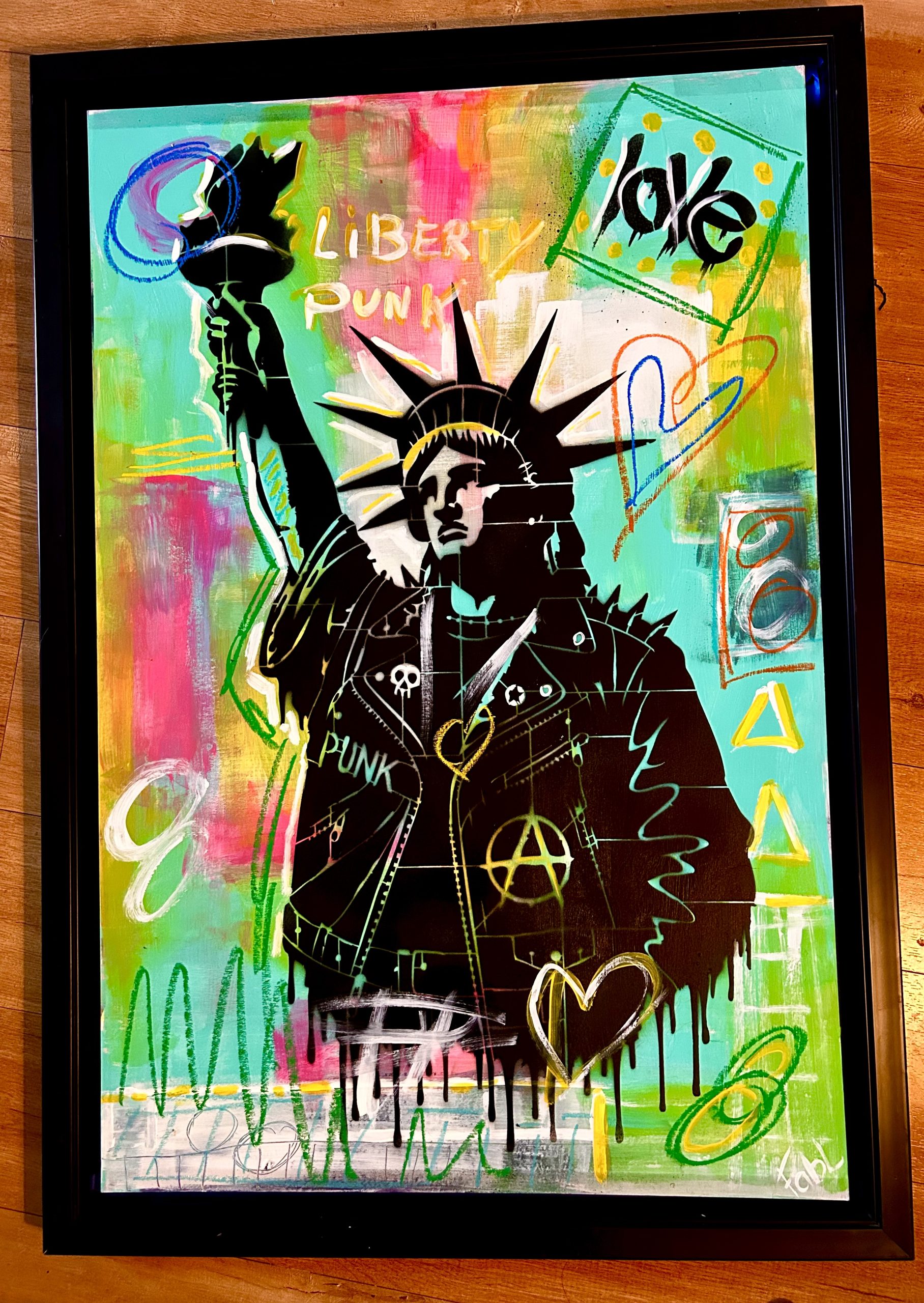 Click to view full screen Statue Of Liberty Stencil - IC0005 photo review