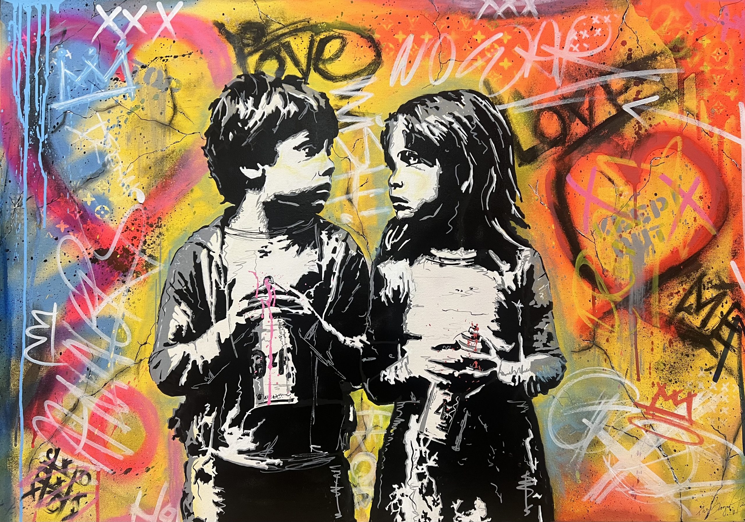 “The Street Art Kids” Stencil - AN0011 photo review